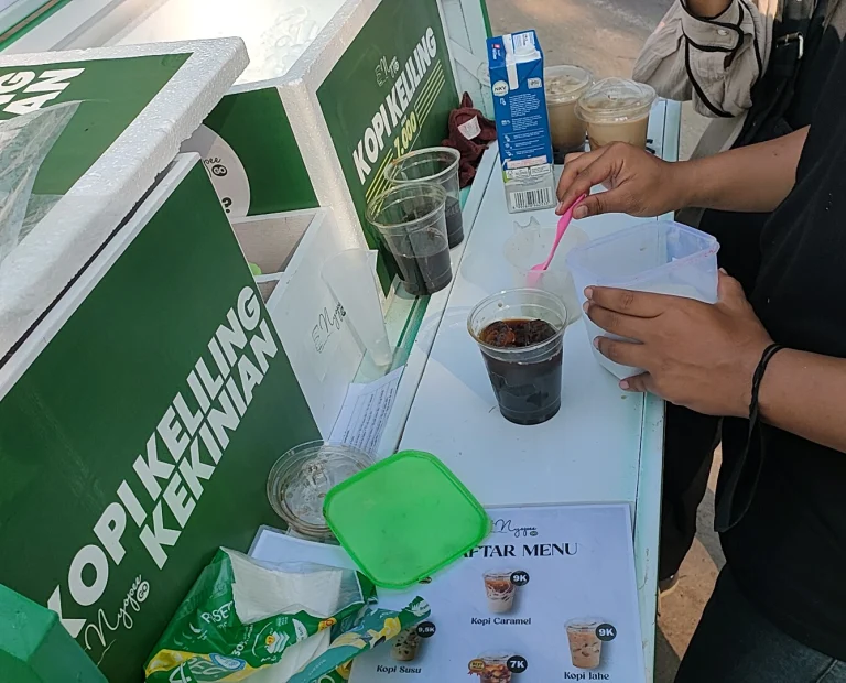 Jual gerobak kopi sepeda motor 4